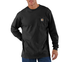 Koszulka Carhartt Heavyweight pocket L/S Black