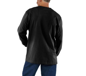 Koszulka Carhartt Heavyweight pocket L/S Black