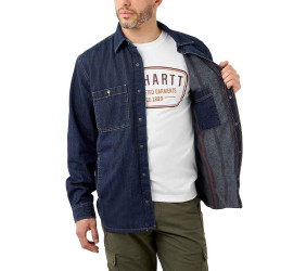 Ocieplana Koszula Carhartt Relaxed Denim Glacier