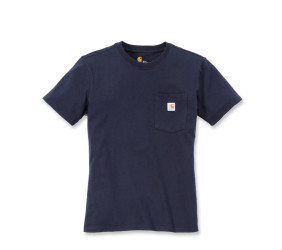 Koszulka Carhartt WK87 Workwear Pocket S/S Navy