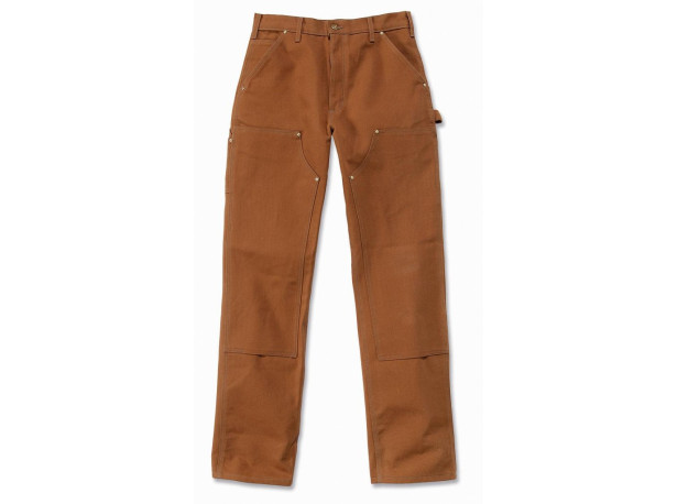 Spodnie Carhartt Firm Duck Double Front Work Brown