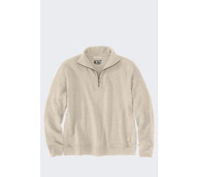 Bluza Carhartt Tencel Fiber HalfZip Oat Milk