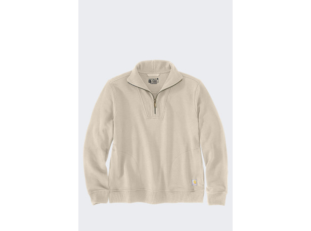 Bluza Carhartt Tencel Fiber HalfZip Oat Milk