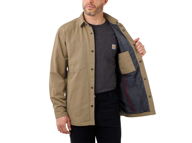 Koszula Ocieplana Carhartt Rugged Flex Khaki