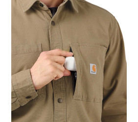Koszula Ocieplana Carhartt Rugged Flex Khaki