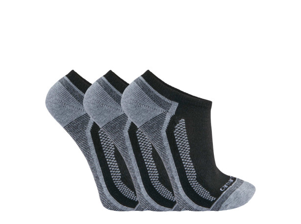 Skarpety Carhartt Force Midweight Low Cut 3 Black