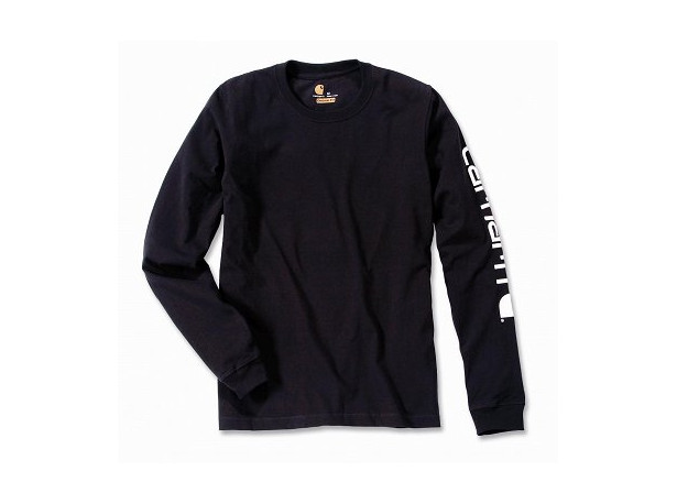 Koszulka Carhartt Logo Long Sleeve Black