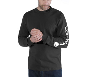 Koszulka Carhartt Logo Long Sleeve Black