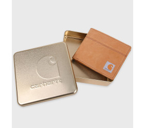 Portfel Carhartt Saddle Leather Bifold Brown