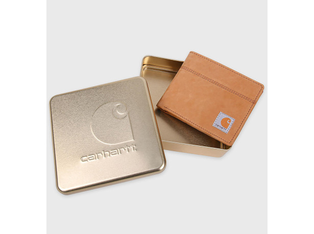 Portfel Carhartt Saddle Leather Bifold Brown