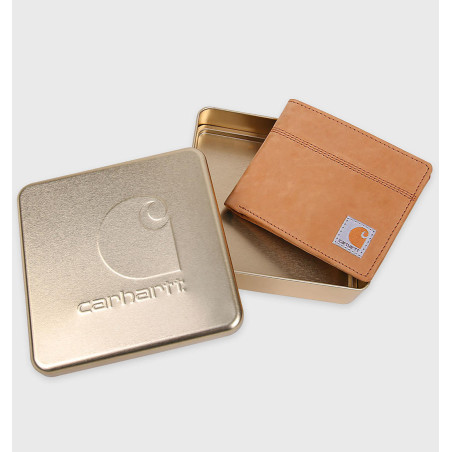 Portfel Carhartt Saddle Leather Bifold Brown