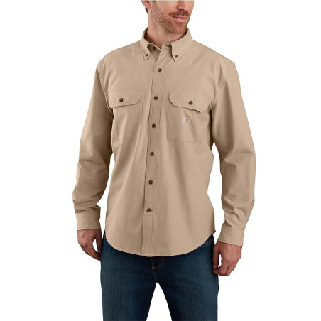 Koszula Carhartt Midweight Chambray Dark Tan