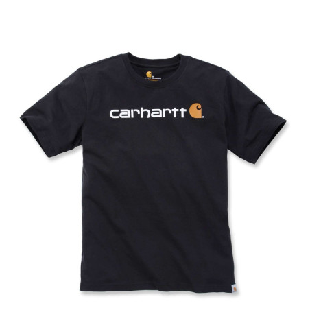 Koszulka Carhartt Core Logo T-Shirt Black