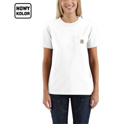 Koszulka Carhartt WK87 Workwear Pocket S/S White