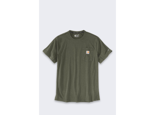 Koszulka Carhartt Force Mid Pocket Basil