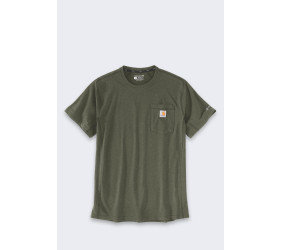 Koszulka Carhartt Force Mid Pocket Basil