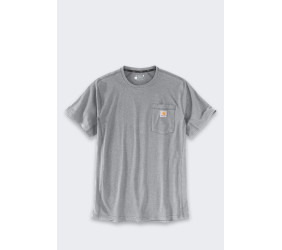Koszulka Carhartt Force Mid Pocket Heather Grey