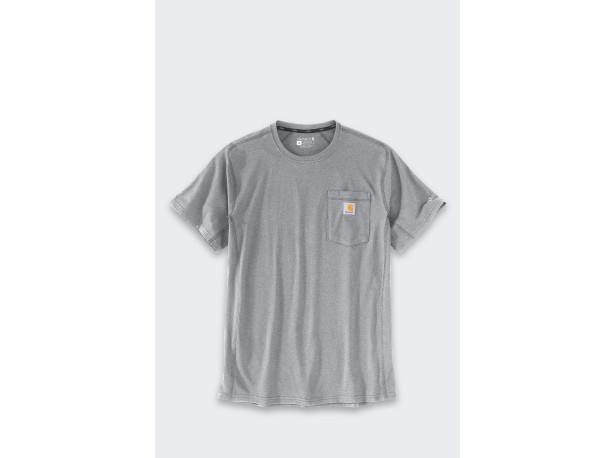 Koszulka Carhartt Force Mid Pocket Heather Grey