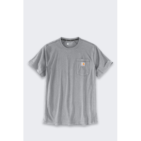 Koszulka Carhartt Force Mid Pocket Heather Grey