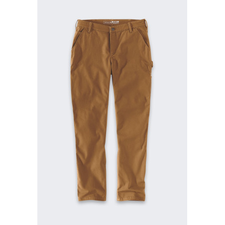 Damskie Spodnie Carhartt Rugged Flex Canvas Brown