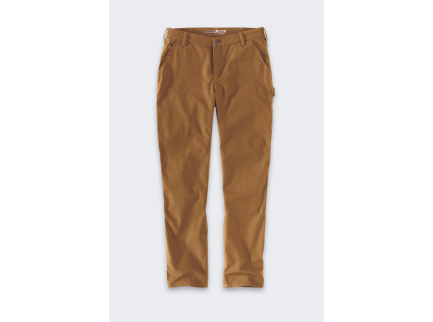Damskie Spodnie Carhartt Rugged Flex Canvas Brown