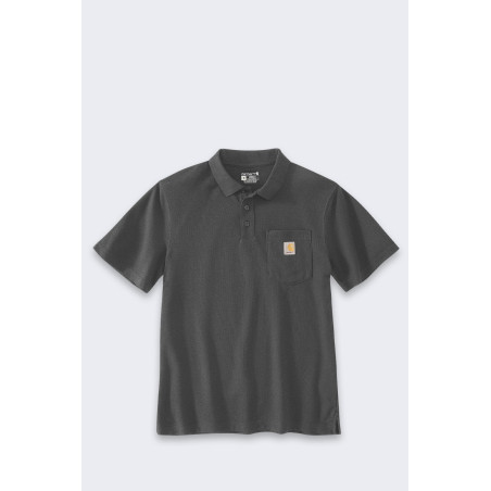 Koszulka Carhartt Loose Polo Carbon