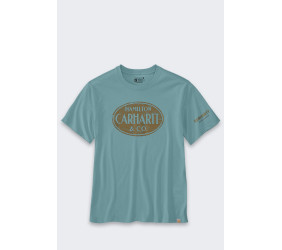 Koszulka Carhartt Hamilton Graphic SummerBlue