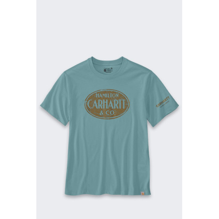 Koszulka Carhartt Hamilton Graphic SummerBlue