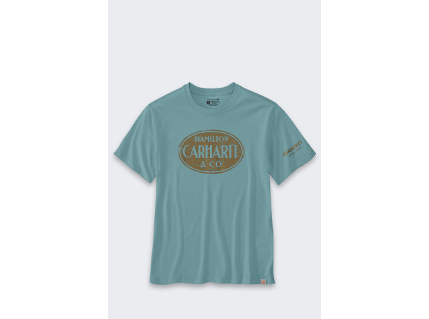 Koszulka Carhartt Hamilton Graphic SummerBlue