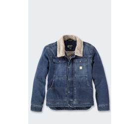 Kurtka Jeansowa Carhartt Denim Sherpa Beech