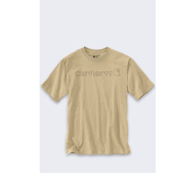 Koszulka Carhartt Dearborn Relaxed Logo Beach