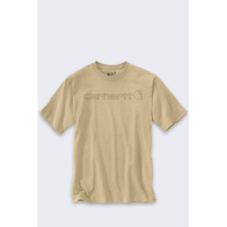 Koszulka Carhartt Dearborn Relaxed Logo Beach