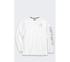 Koszulka Sun Defender Light Logo LS White