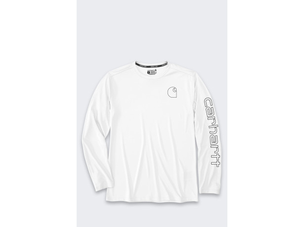Koszulka Sun Defender Light Logo LS White