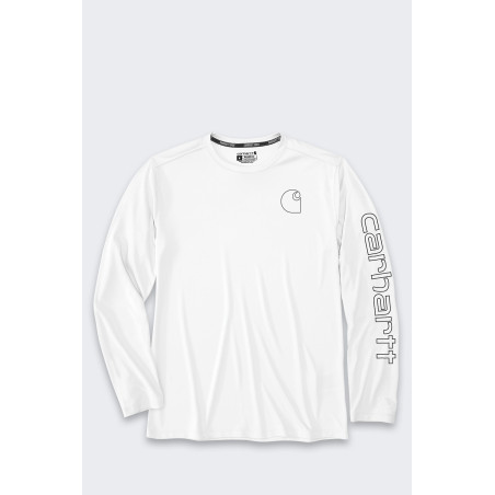 Koszulka Sun Defender Light Logo LS White