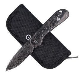 Nóż CIVIVI Elementum Flipper Shredded Carbon Fiber