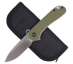 Nóż CIVIVI Elementum Flipper OD Green G10, Satin F