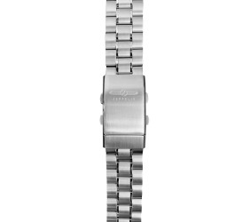 Bransoleta stalowa Zeppelin srebrna 22 mm