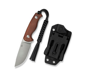 Nóż CIVIVI Fixed Timberbark 14C28N Guibourtia