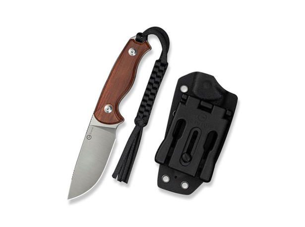 Nóż CIVIVI Fixed Timberbark 14C28N Guibourtia
