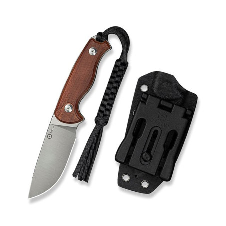 Nóż CIVIVI Fixed Timberbark 14C28N Guibourtia