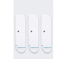 Skarpety Stance Icon Crew 3 pary White