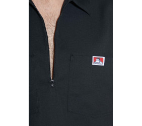 Koszula Ben Davis Solid 12 ZIP Black