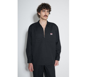 Koszula Ben Davis Solid 12 ZIP Black