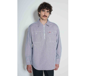 Koszula Ben Davis Stripe 12 ZIP Hickory Stripe