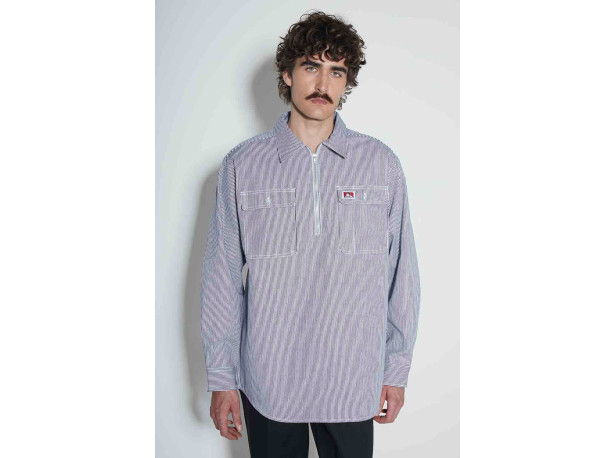 Koszula Ben Davis Stripe 12 ZIP Hickory Stripe