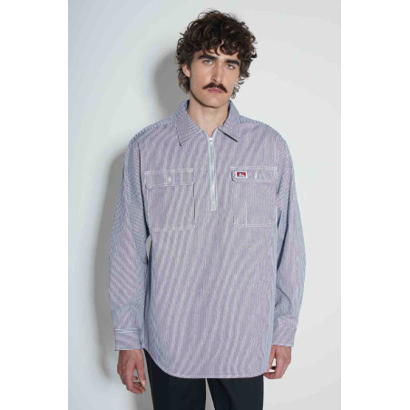 Koszula Ben Davis Stripe 12 ZIP Hickory Stripe