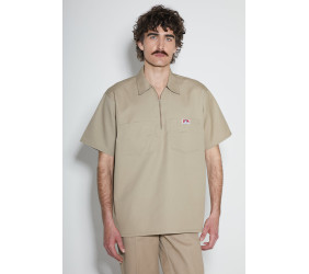 Koszula Ben Davis Solid 12 ZIP Khaki
