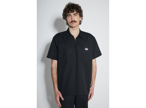 Koszula Ben Davis Solid 12 ZIP Black