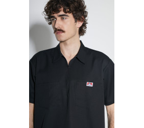 Koszula Ben Davis Solid 12 ZIP Black